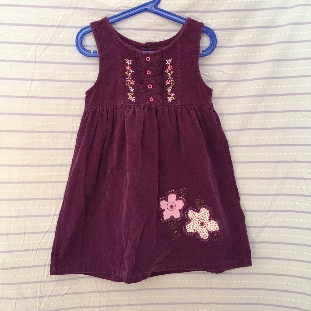 Purple Denim Children’s Dress